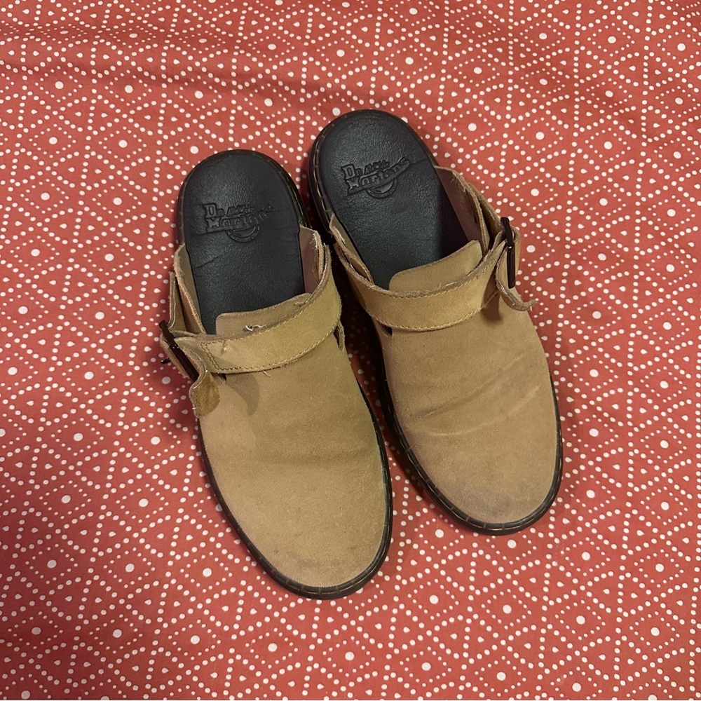 Dr Martens Carlson suede mules - women’s 9